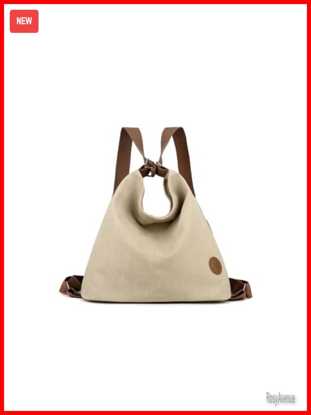 Canvas Backpack Purse Convertible Shoulder Bag Top Handle Tote for Travel Work